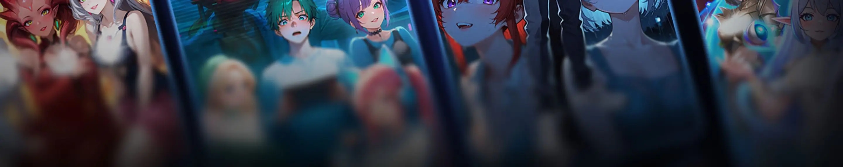 Anime Dating Simulator Background