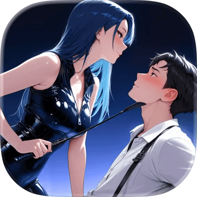 Anime Dating Simulator Logo