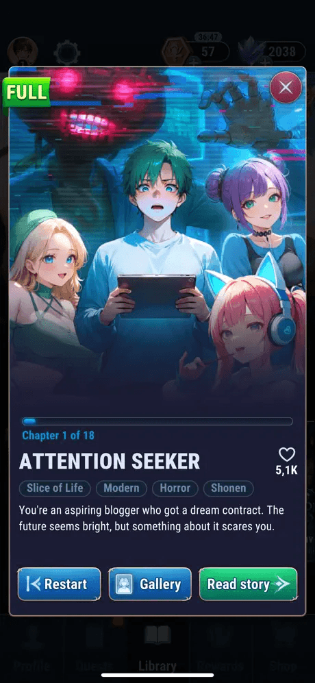 Anime Dating Sim: Ecchi RPG screenshot 7